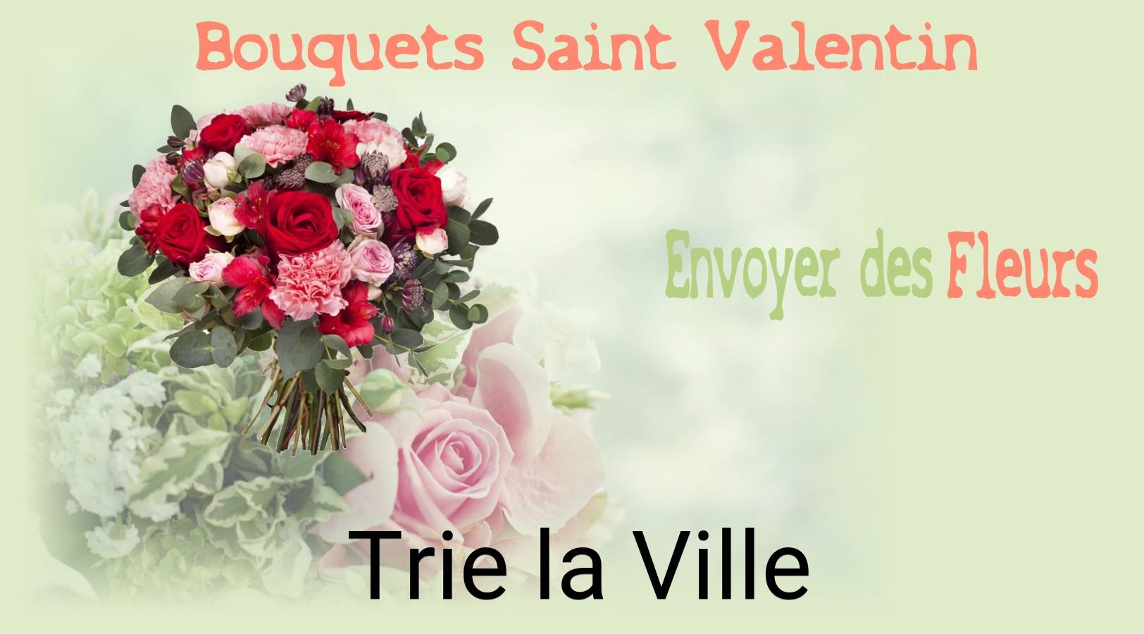 Roses de Saint-Valentin livrées à Trie-la-Ville